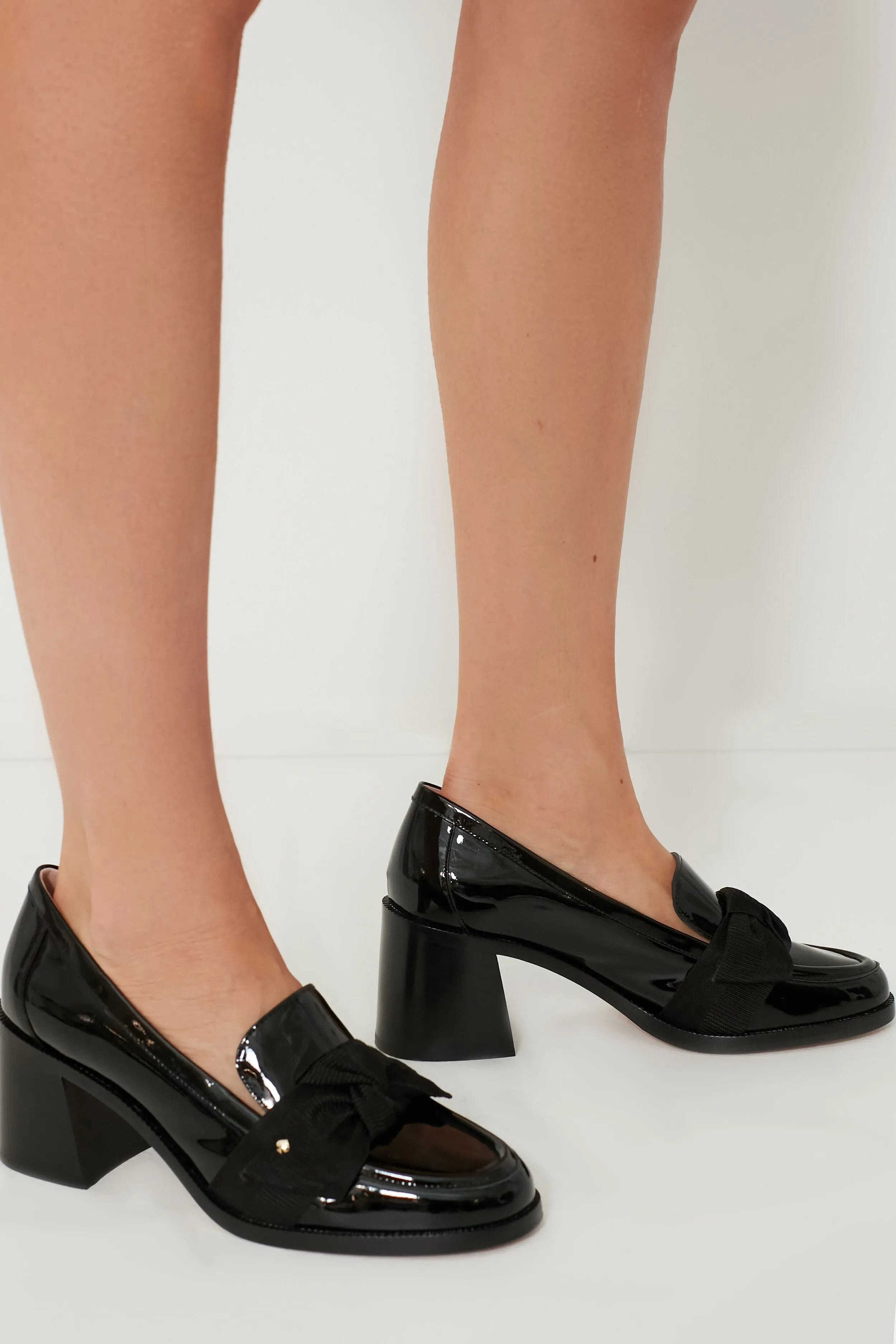 Black Leandra Heels