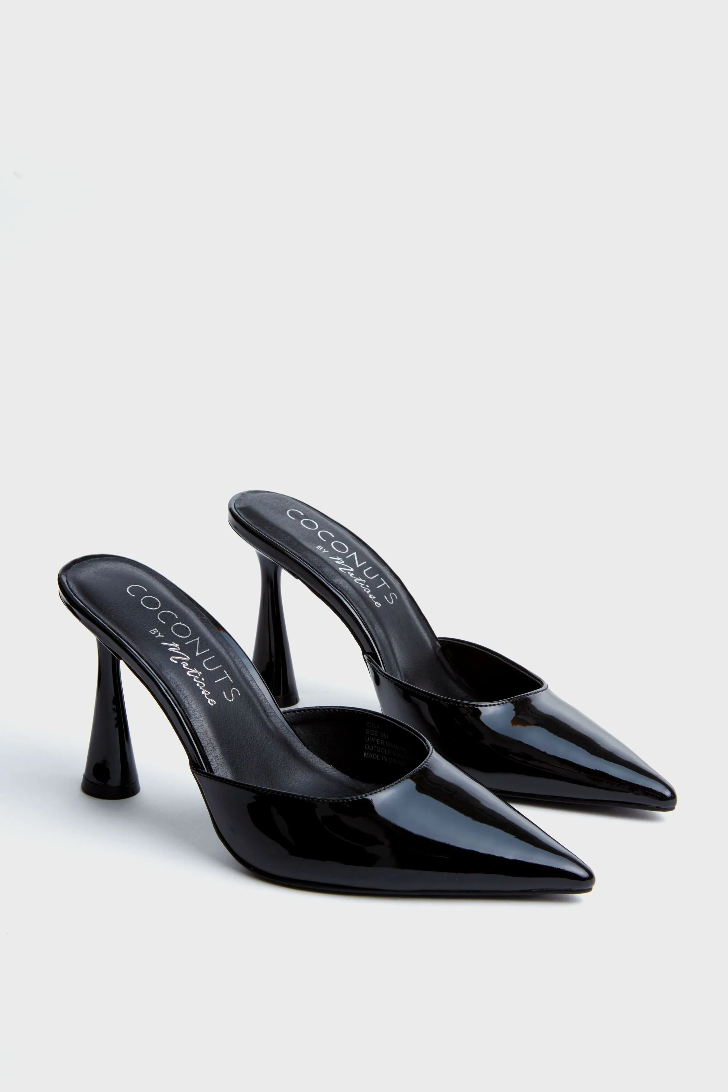 Black Zola Heels