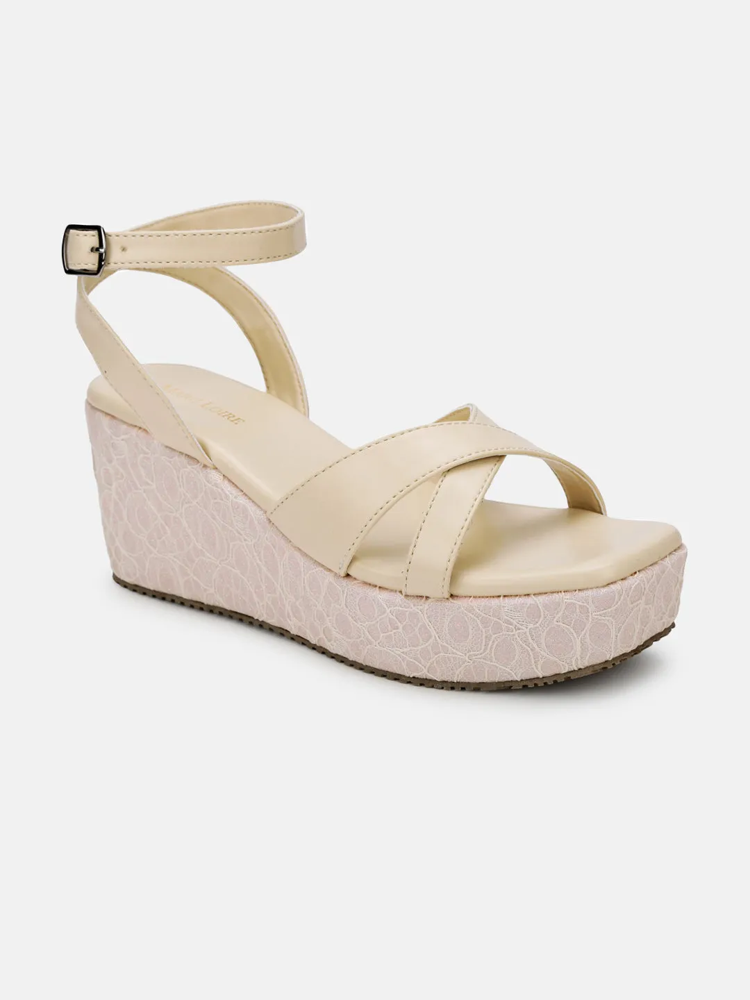 Buckle Straps Platform Heels