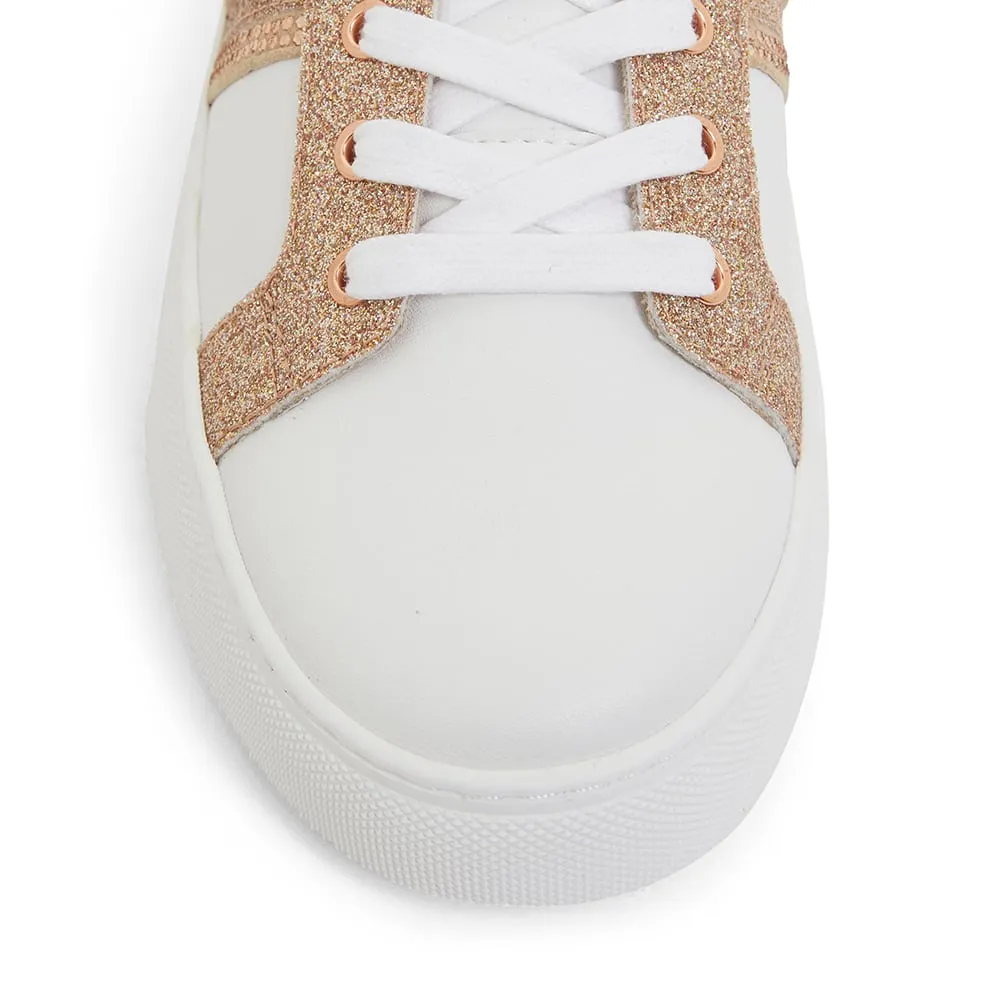 Daisy Sneaker in White Leather