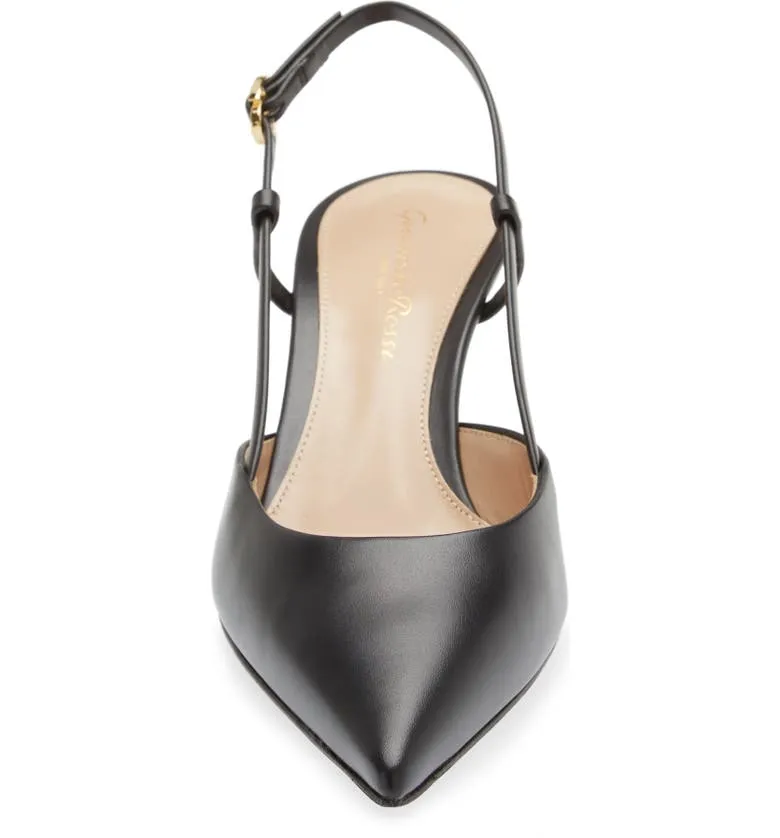 G9533255LACVIT Vitello pointy toe slingback pumps