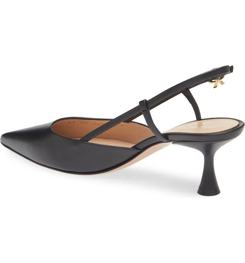 G9533255LACVIT Vitello pointy toe slingback pumps