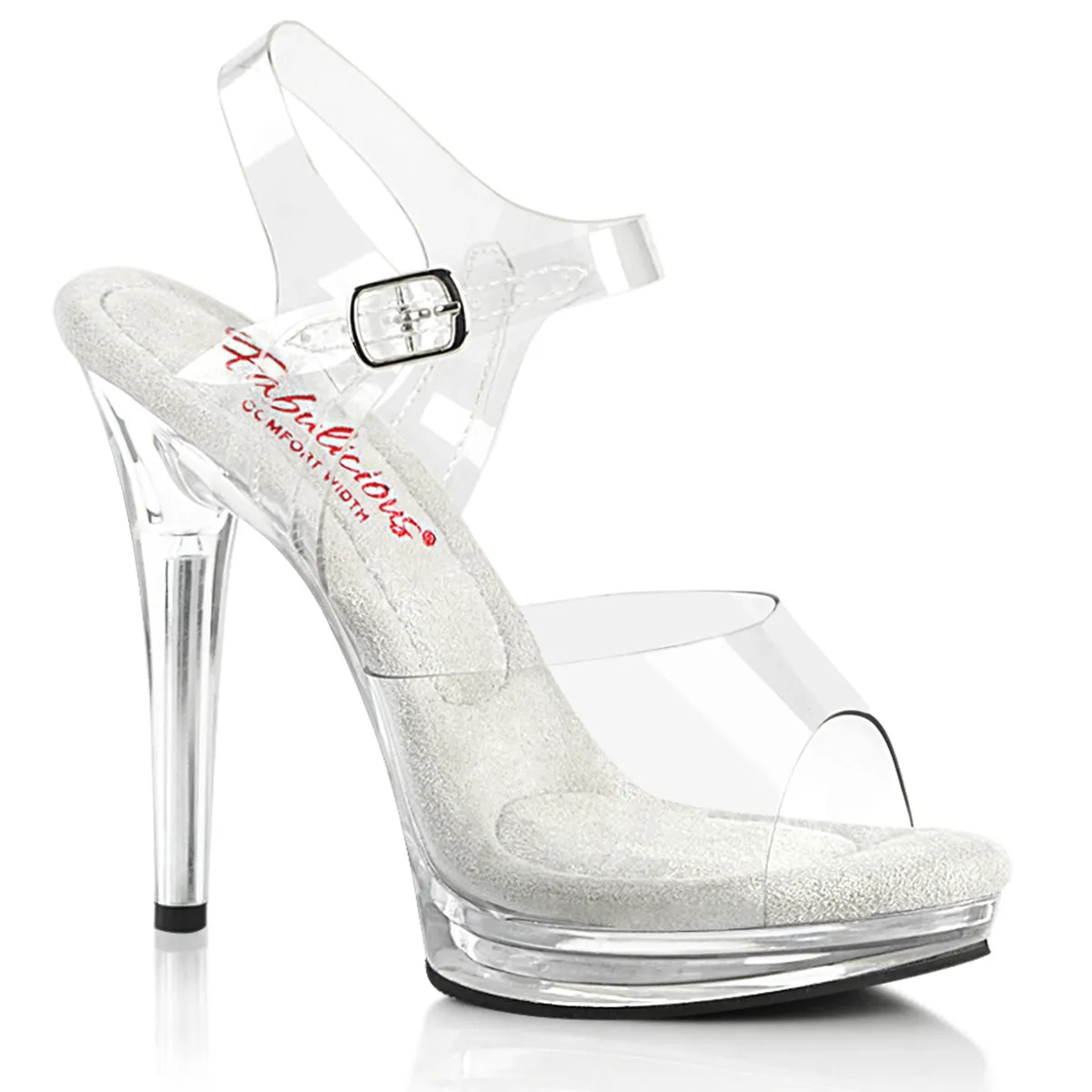 Glory-508 Clear, 5" Heels