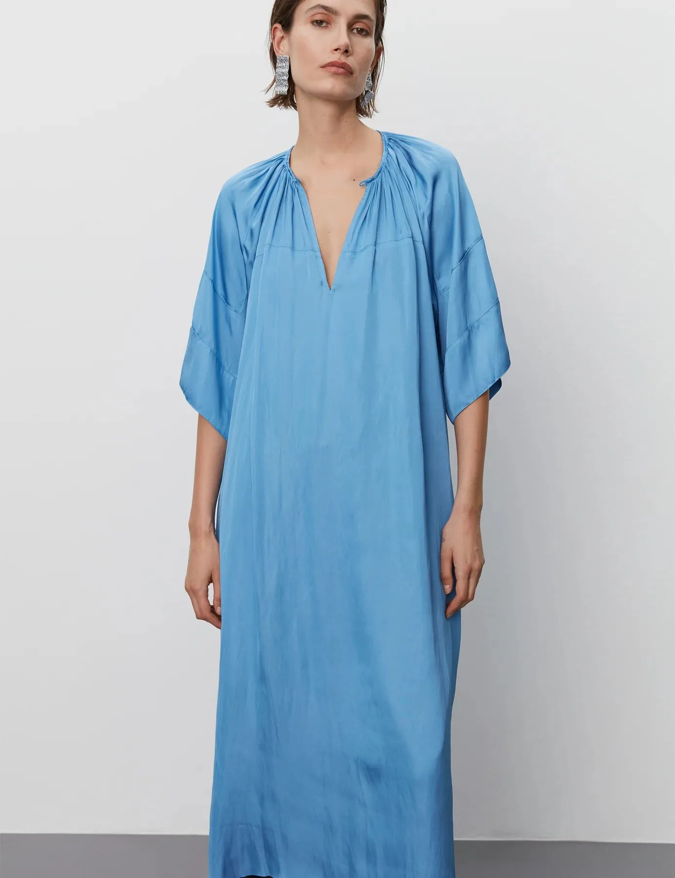 Jayden Dress Silver Lake Blue