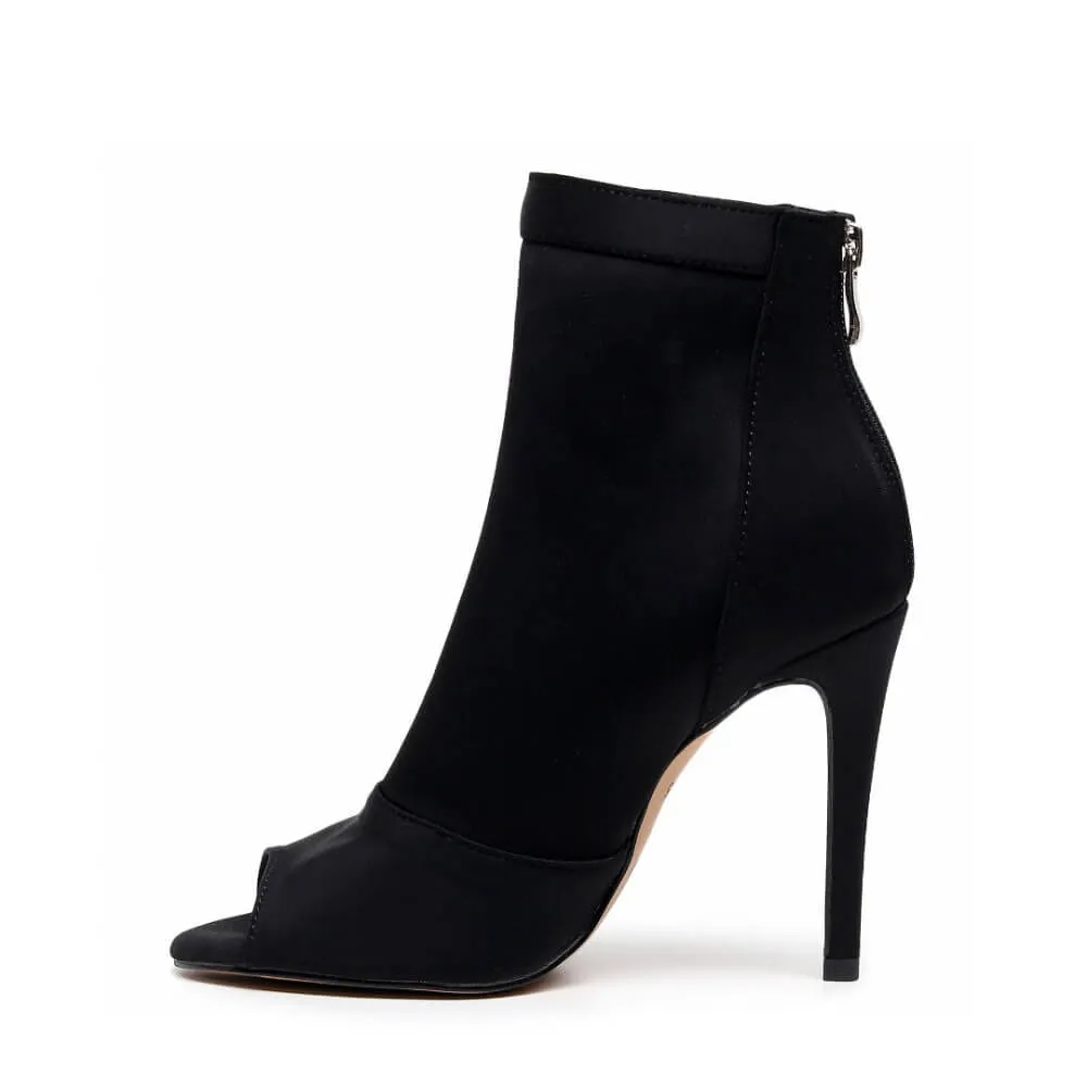 Mina - Black Lycra - Street Sole