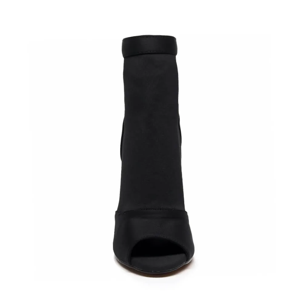 Mina - Black Lycra - Street Sole