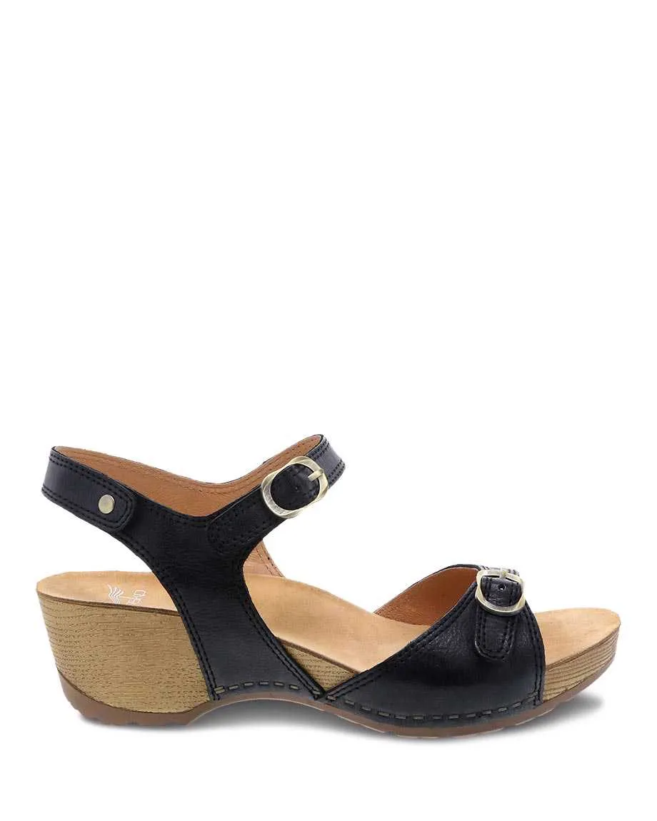 Tricia | Milled Burnished | Black