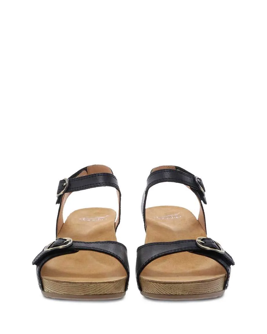Tricia | Milled Burnished | Black
