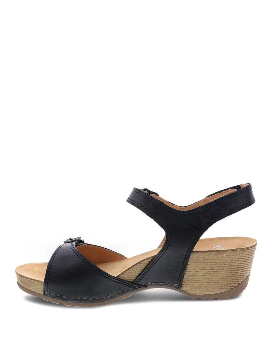 Tricia | Milled Burnished | Black