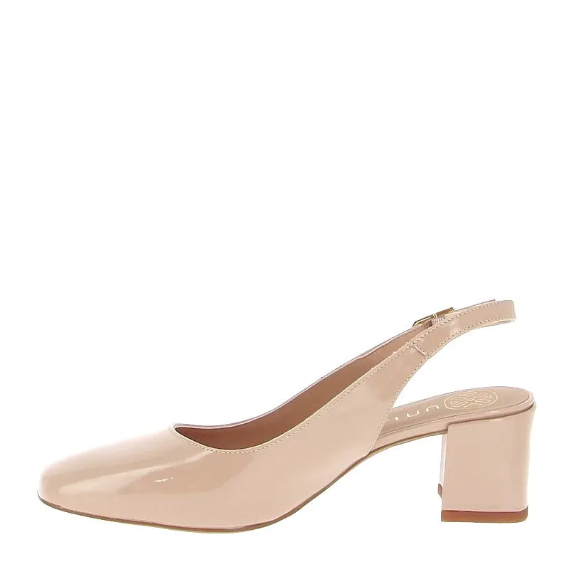 Unisa Lauri Patent Nude Slingback Pump