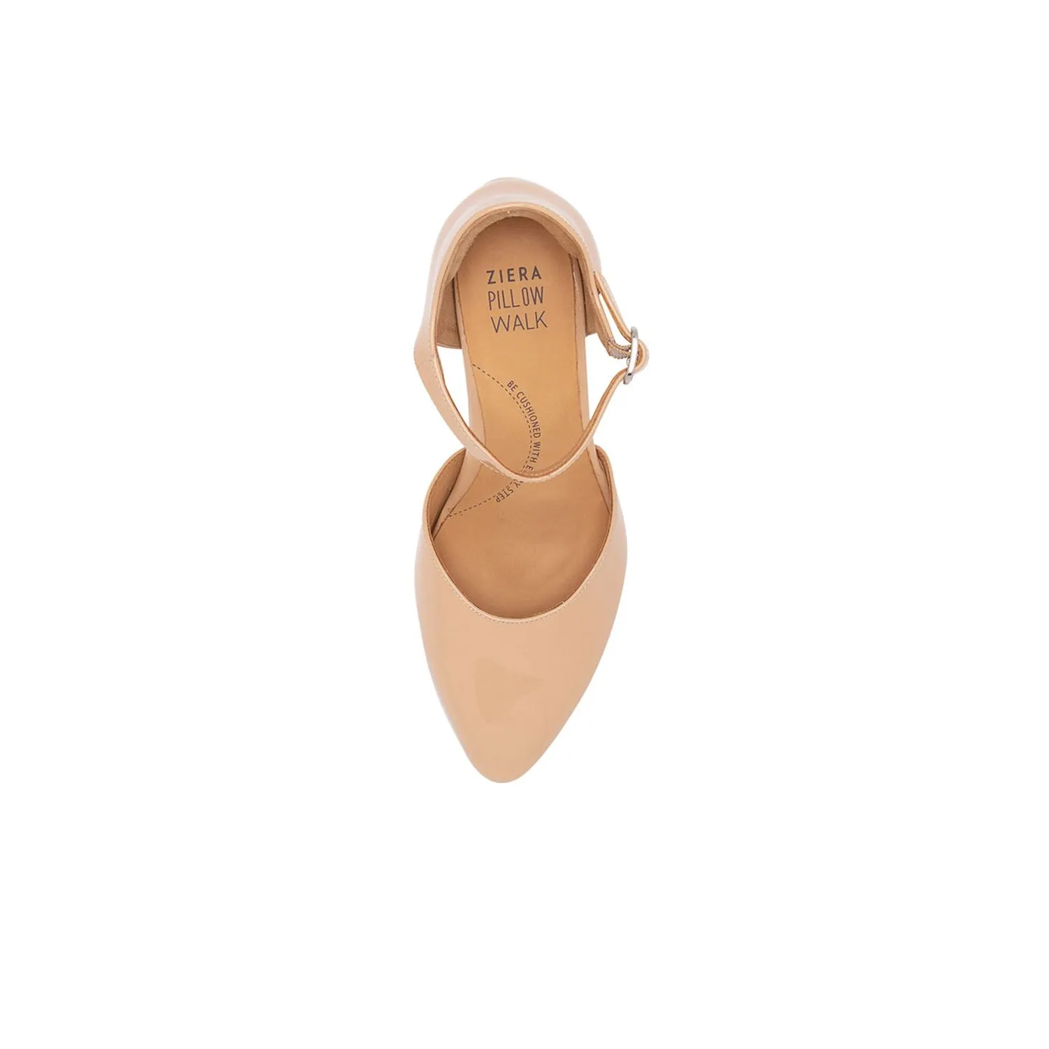 VITOR XW - NUDE PATENT LEATHER